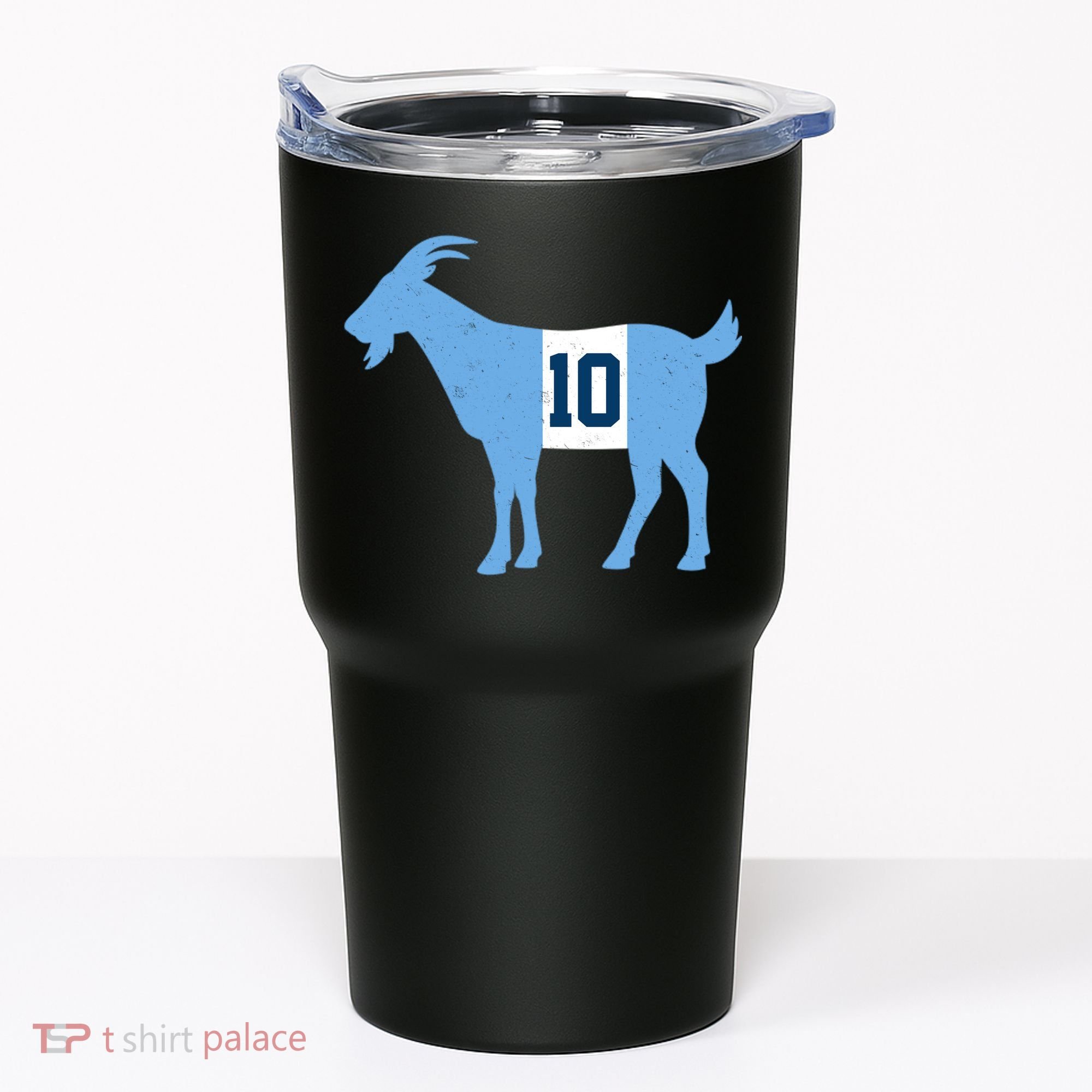 Messi Goat #10 Argentina Soccer Tumbler