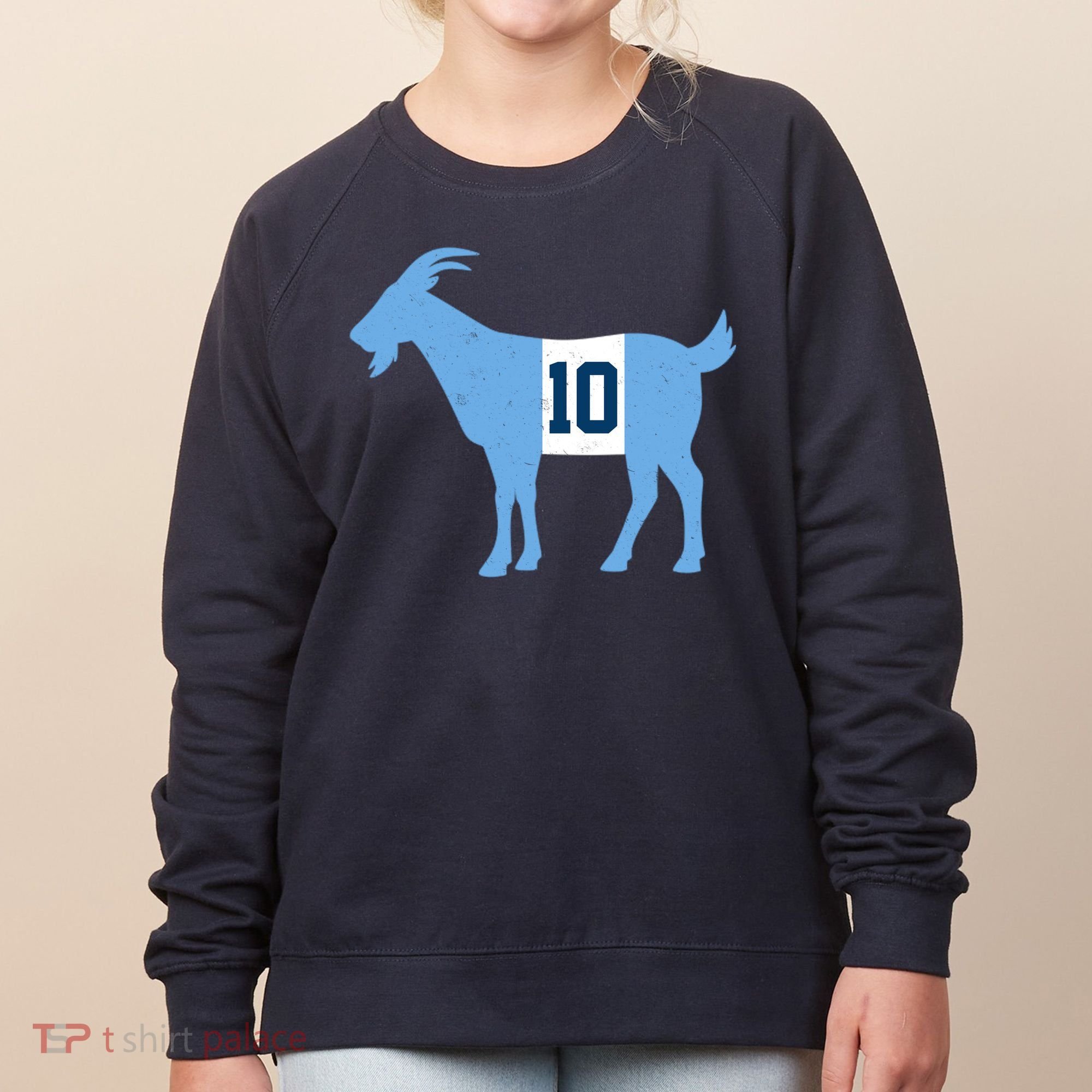 Messi Goat #10 Argentina Soccer Women's Sweatshirt