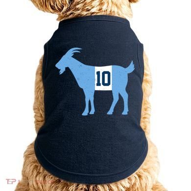 Messi Goat #10 Argentina Soccer Doggie Tank