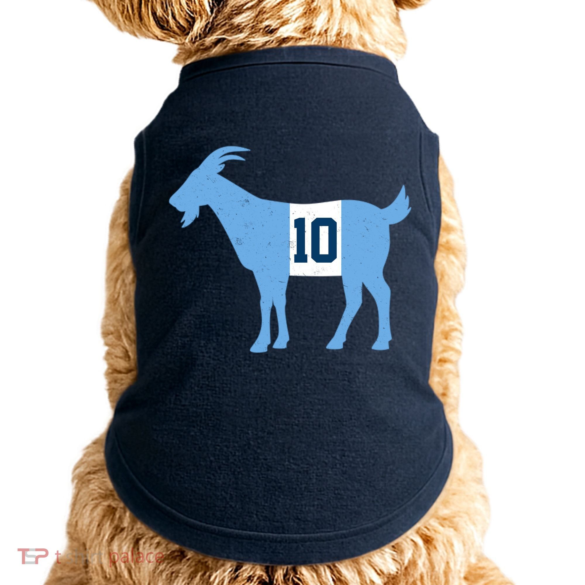 Messi Goat #10 Argentina Soccer Doggie Tank
