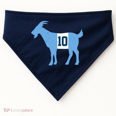 Messi Goat #10 Argentina Soccer USA-Made Doggie Bandana