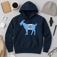 Messi Goat #10 Argentina Soccer Hoodie thumb 3