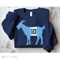Messi Goat #10 Argentina Soccer Sweatshirt thumb 2