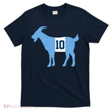 Messi Goat #10 Argentina Soccer T-Shirt