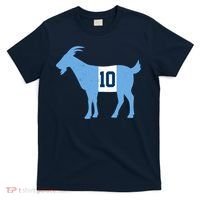 Messi Goat #10 Argentina Soccer T-Shirt thumb 0