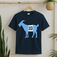 Messi Goat #10 Argentina Soccer T-Shirt thumb 2