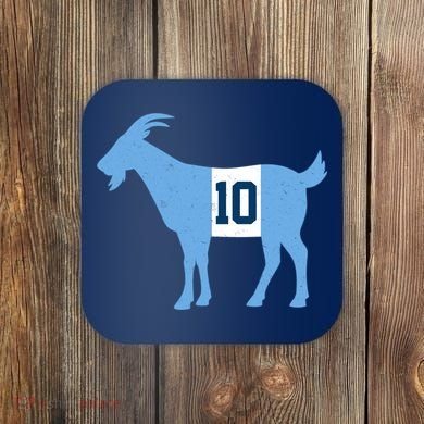 Messi Goat #10 Argentina Soccer Coaster