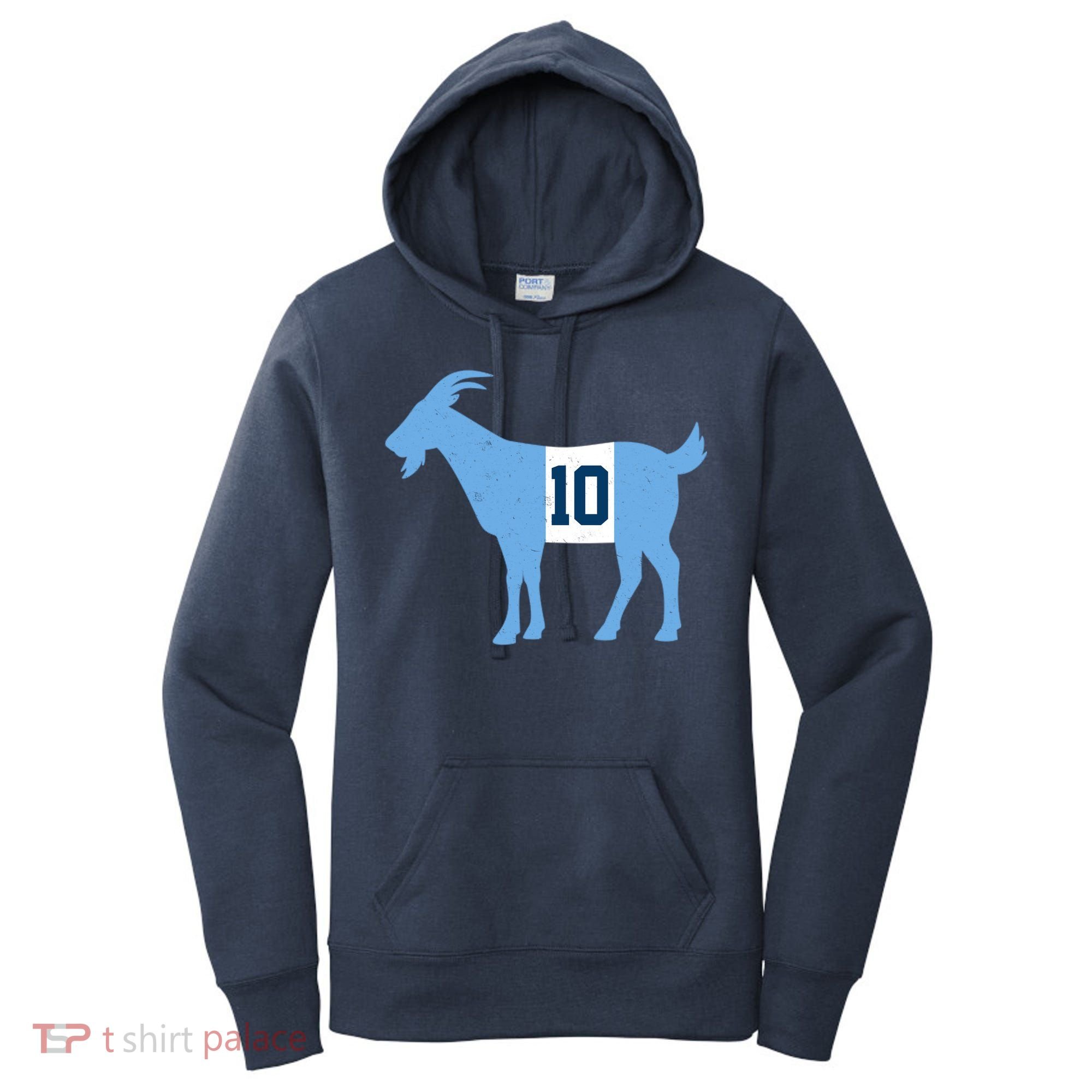 Messi Goat #10 Argentina Soccer Women's Hoodie