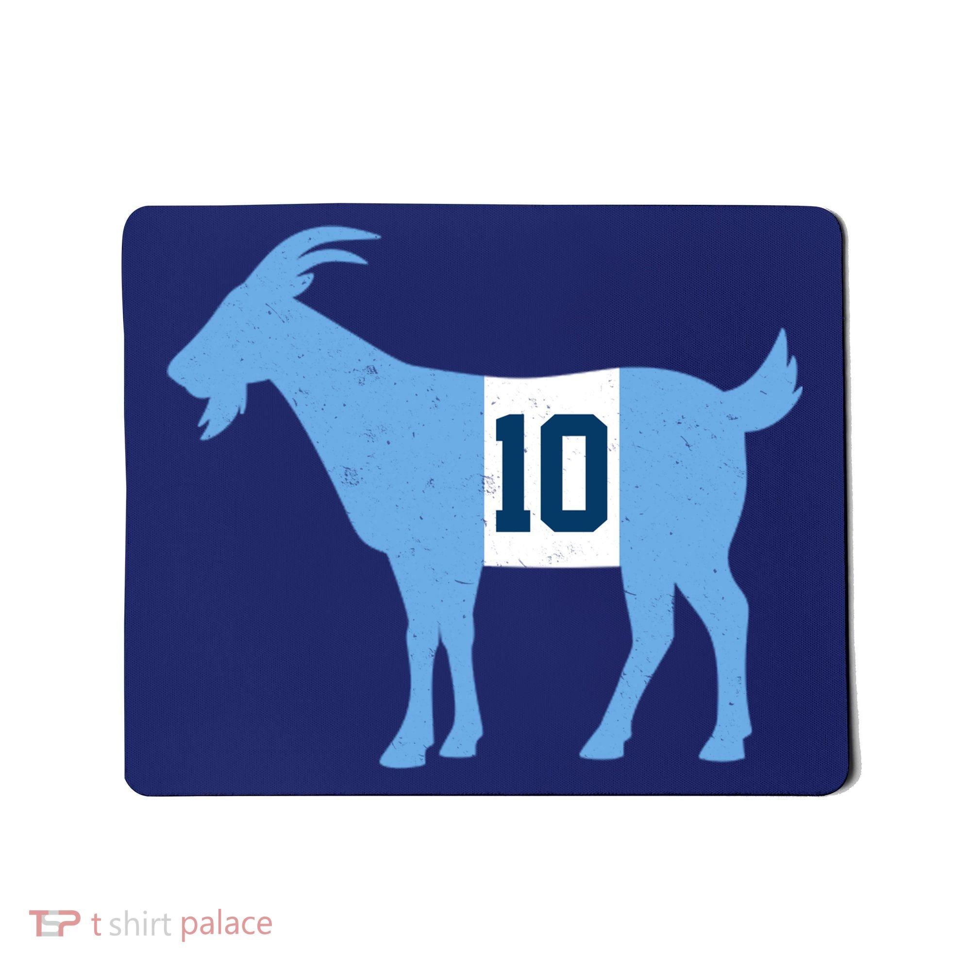 Messi Goat #10 Argentina Soccer Mousepad