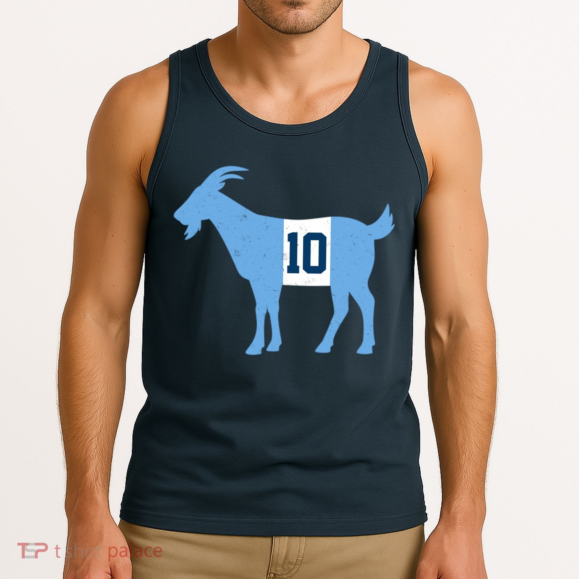 Messi Goat #10 Argentina Soccer Tank Top