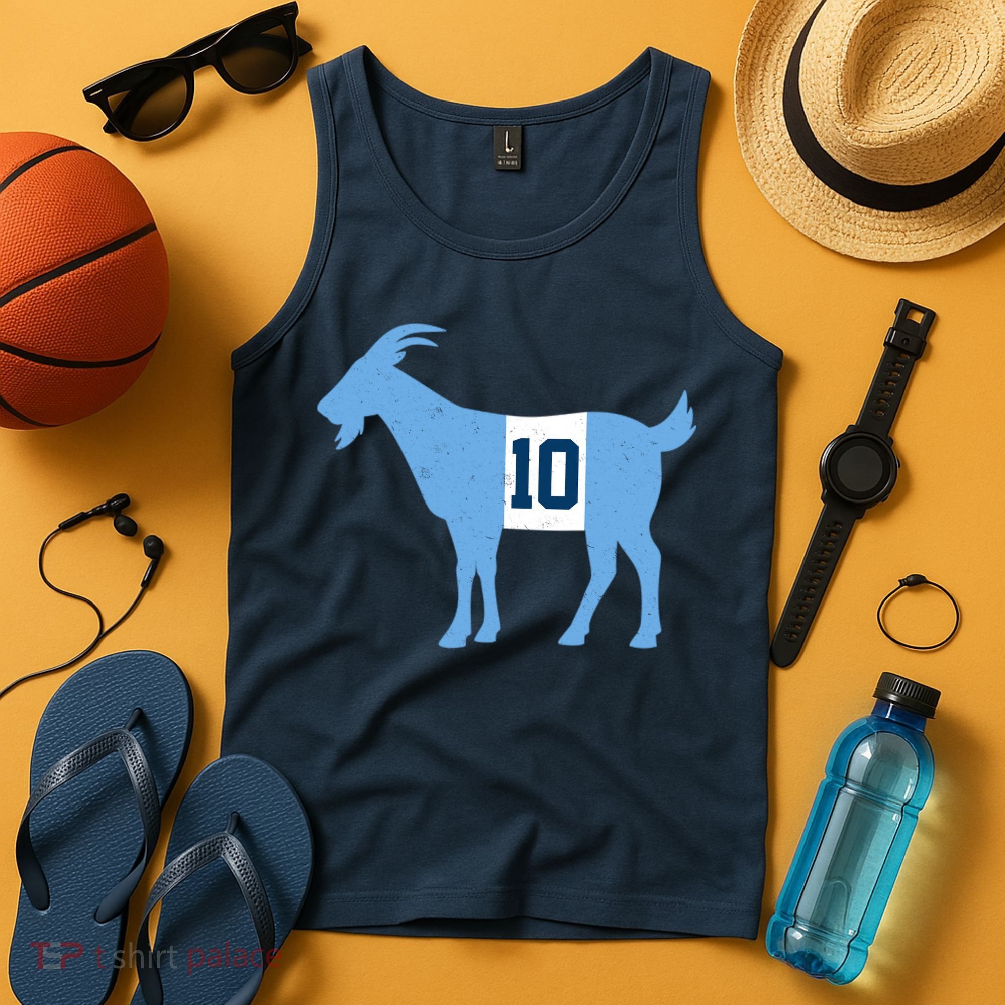 Messi Goat #10 Argentina Soccer Tank Top