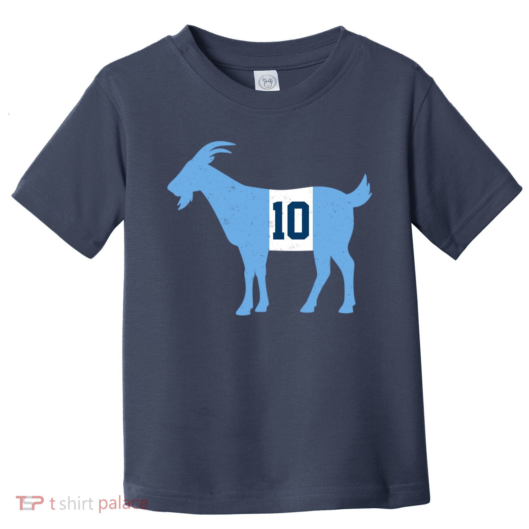 Messi Goat #10 Argentina Soccer Toddler T-Shirt