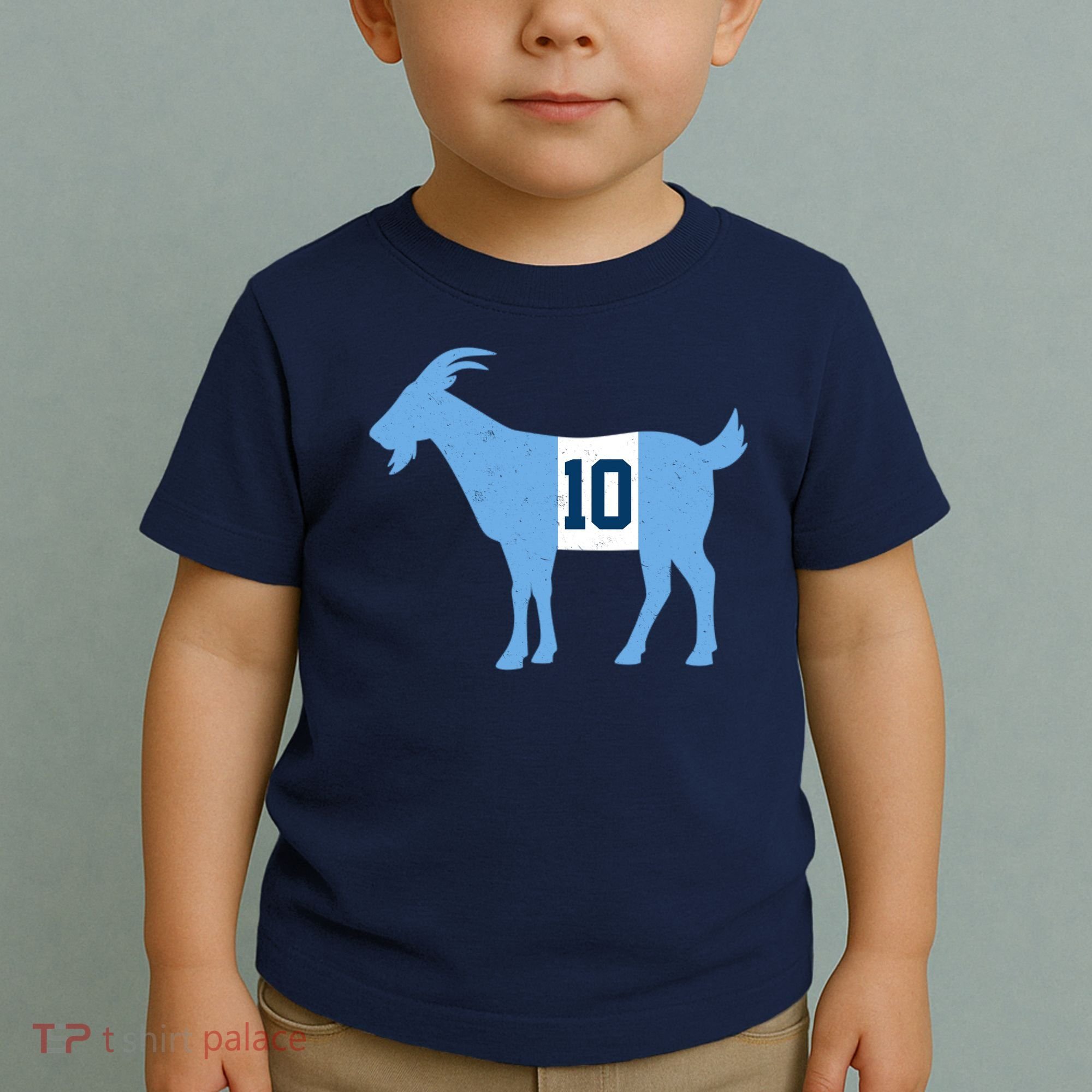 Messi Goat #10 Argentina Soccer Toddler T-Shirt