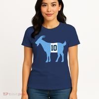 Messi Goat #10 Argentina Soccer Women's T-Shirt thumb 4