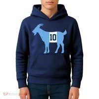 Messi Goat #10 Argentina Soccer Kids Hoodie thumb 4