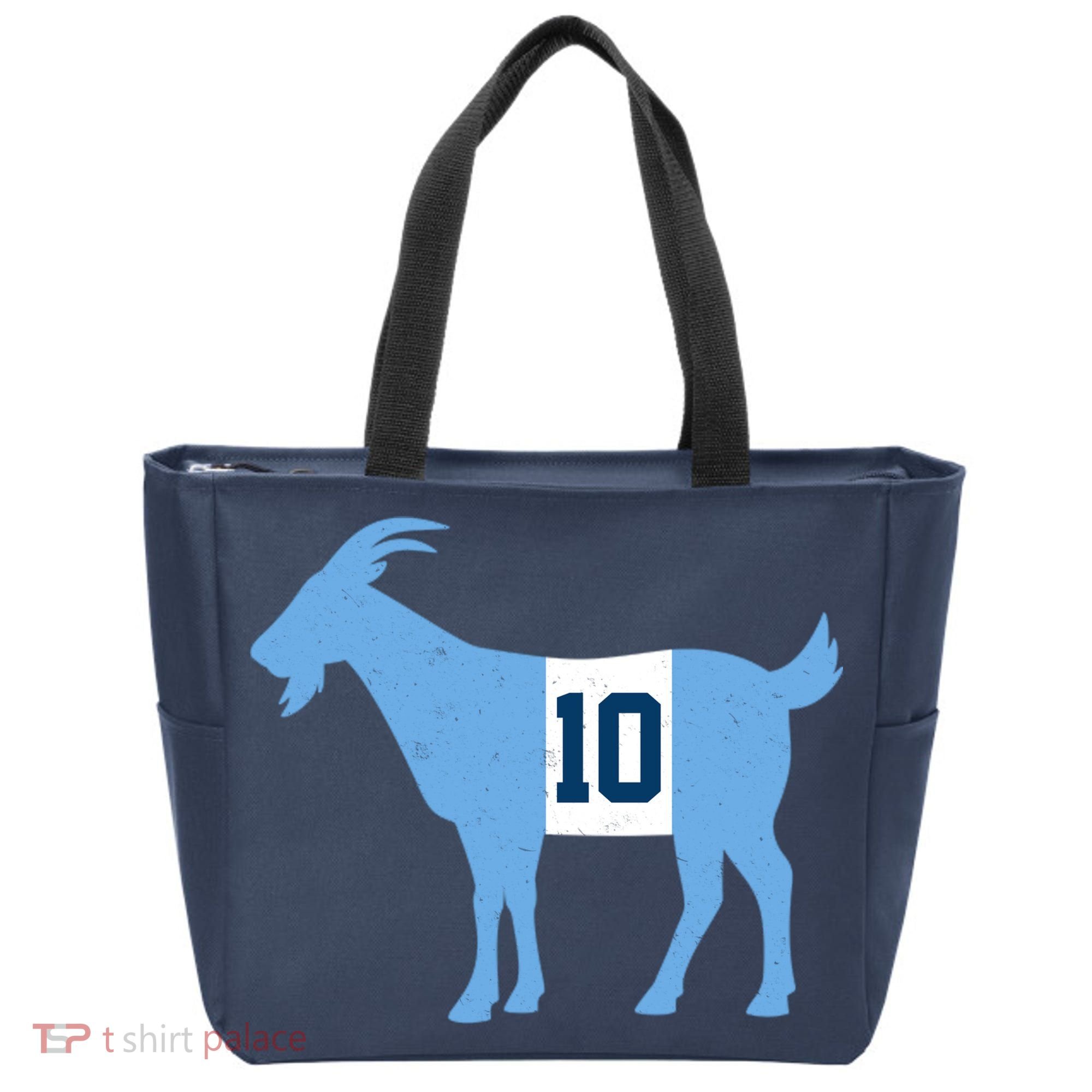 Messi Goat #10 Argentina Soccer Tote Bag