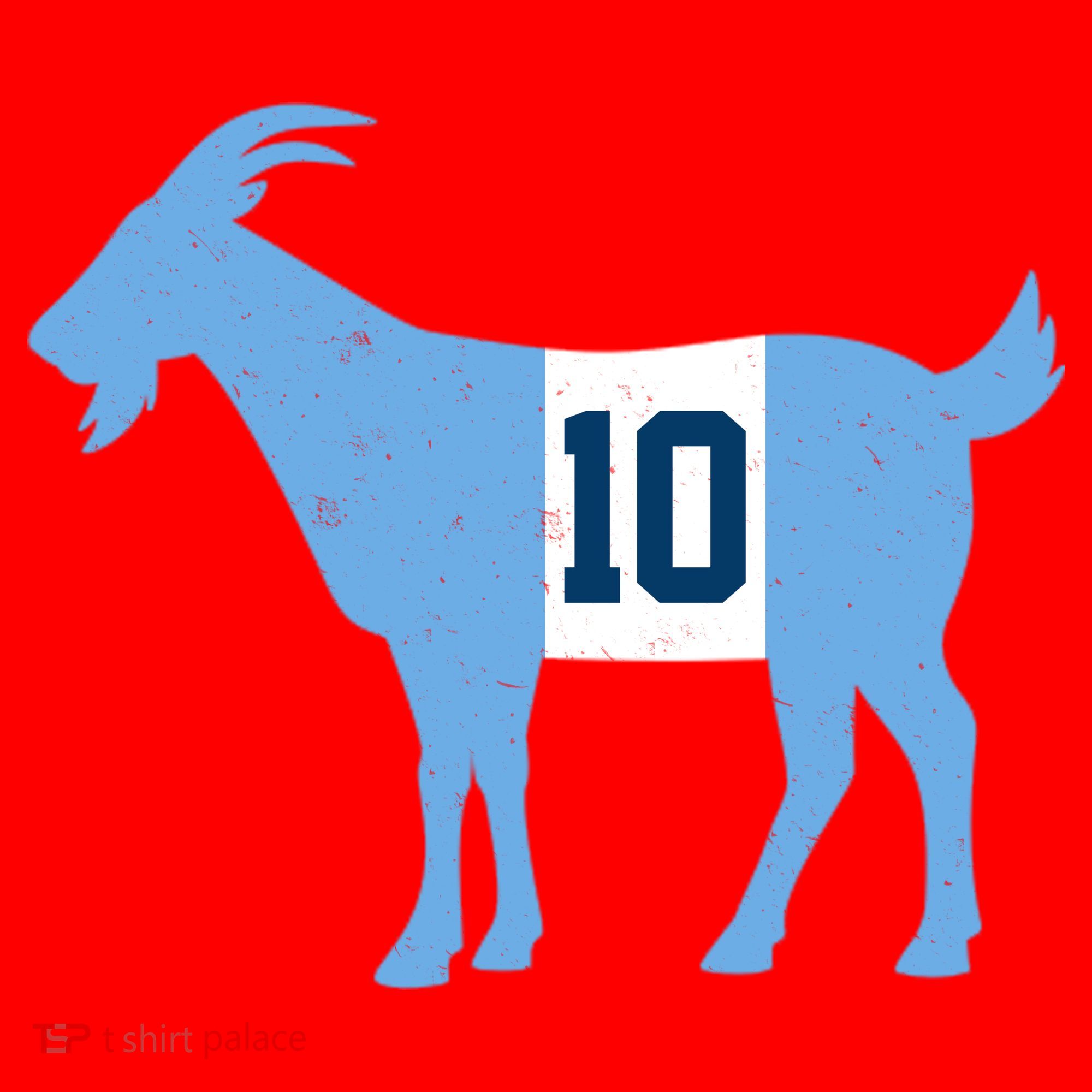 Messi Goat #10 Argentina Soccer Santa Hat