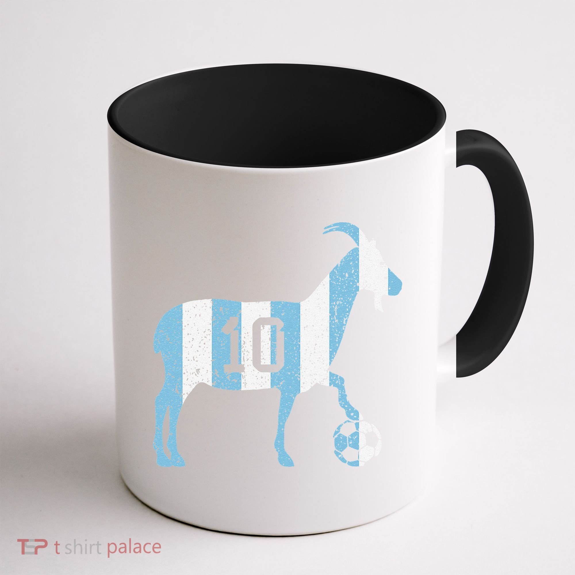 Goat 10 Funny Soccer Coffee Mug