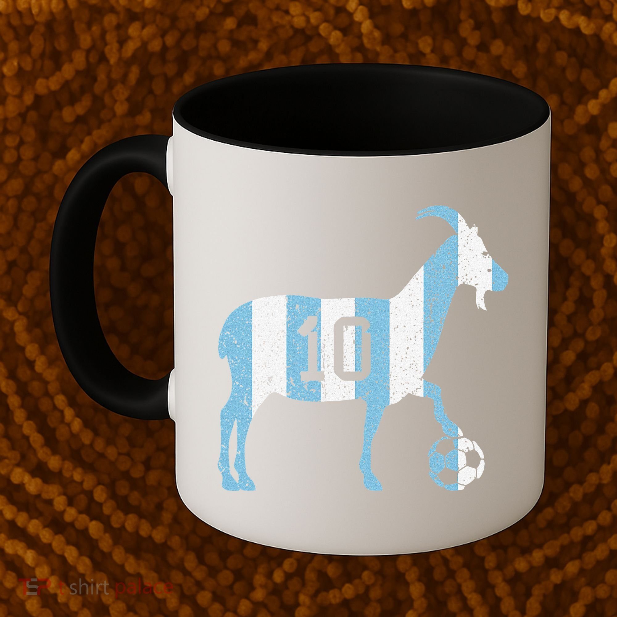 Goat 10 Funny Soccer Coffee Mug