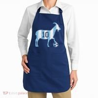 Goat 10 Funny Soccer Apron thumb 2