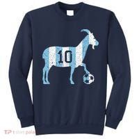 Goat 10 Funny Soccer Sweatshirt thumb 0