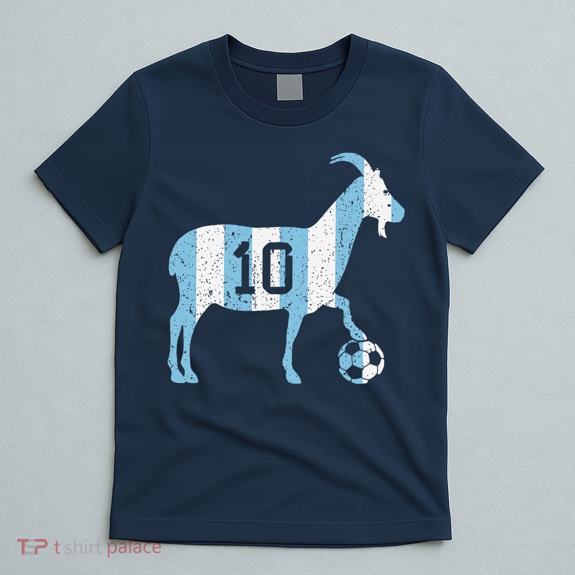 Goat 10 Funny Soccer T-Shirt