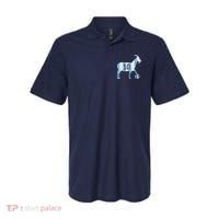 Goat 10 Funny Soccer Polo thumb 0