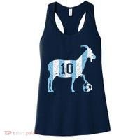 Goat 10 Funny Soccer Women's Tank Top thumb 0