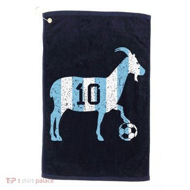 Goat 10 Funny Soccer Golf Towel