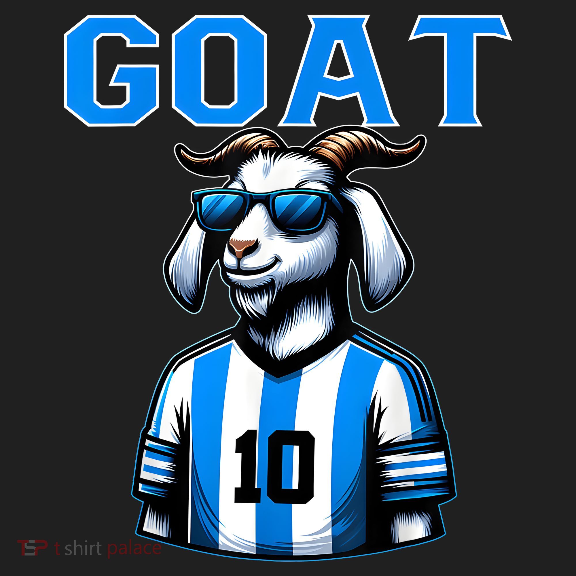 Goat 10 Funny Soccer Women's Sweatshirt