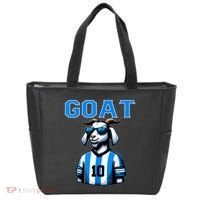 Goat 10 Funny Soccer Tote Bag thumb 0