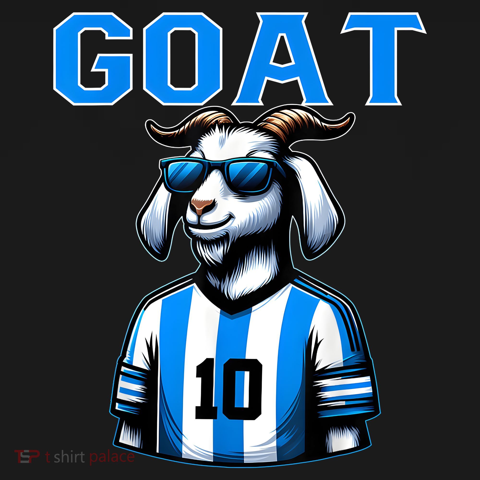 Goat 10 Funny Soccer Tote Bag