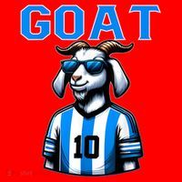 Goat 10 Funny Soccer Santa Hat thumb 1