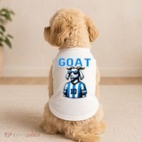 Goat 10 Funny Soccer Doggie Tank thumb 2