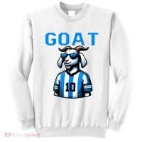 Goat 10 Funny Soccer Sweatshirt thumb 0