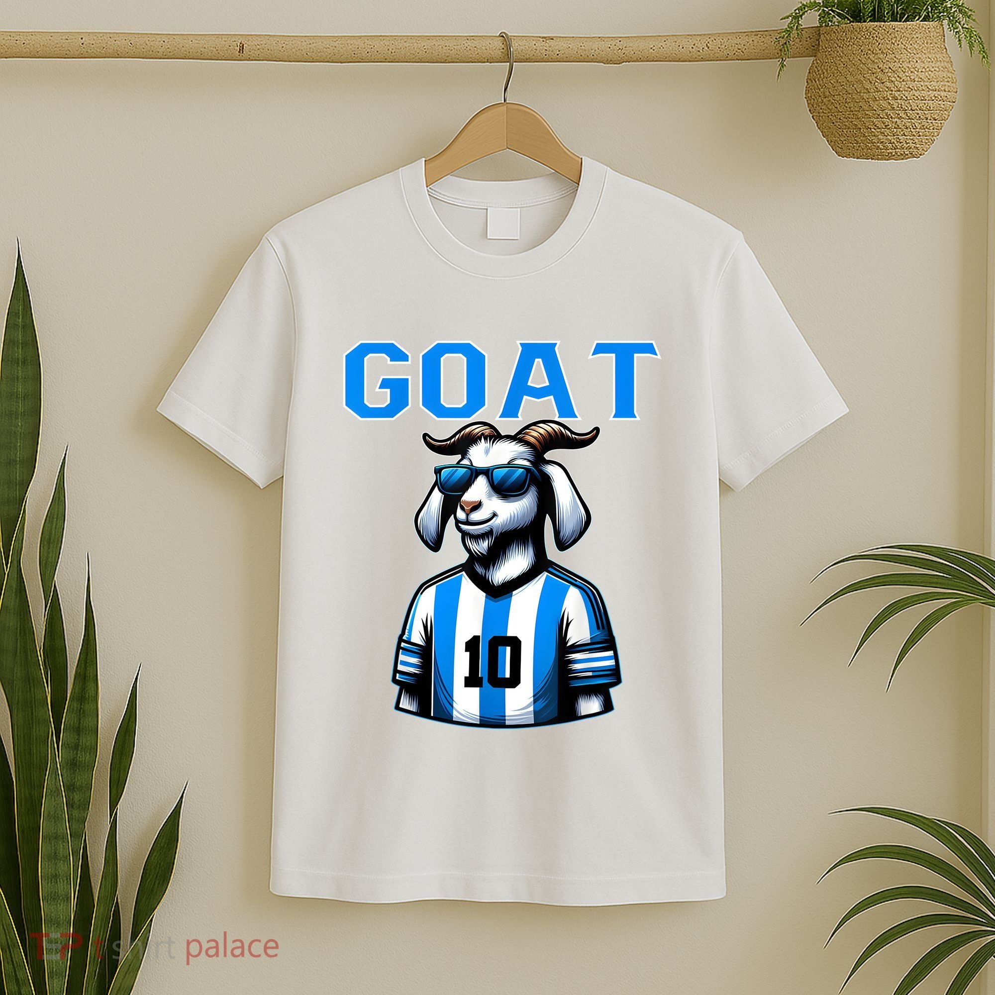 Goat 10 Funny Soccer T-Shirt