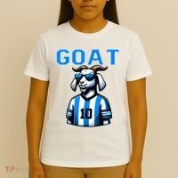 Goat 10 Funny Soccer T-Shirt thumb 4