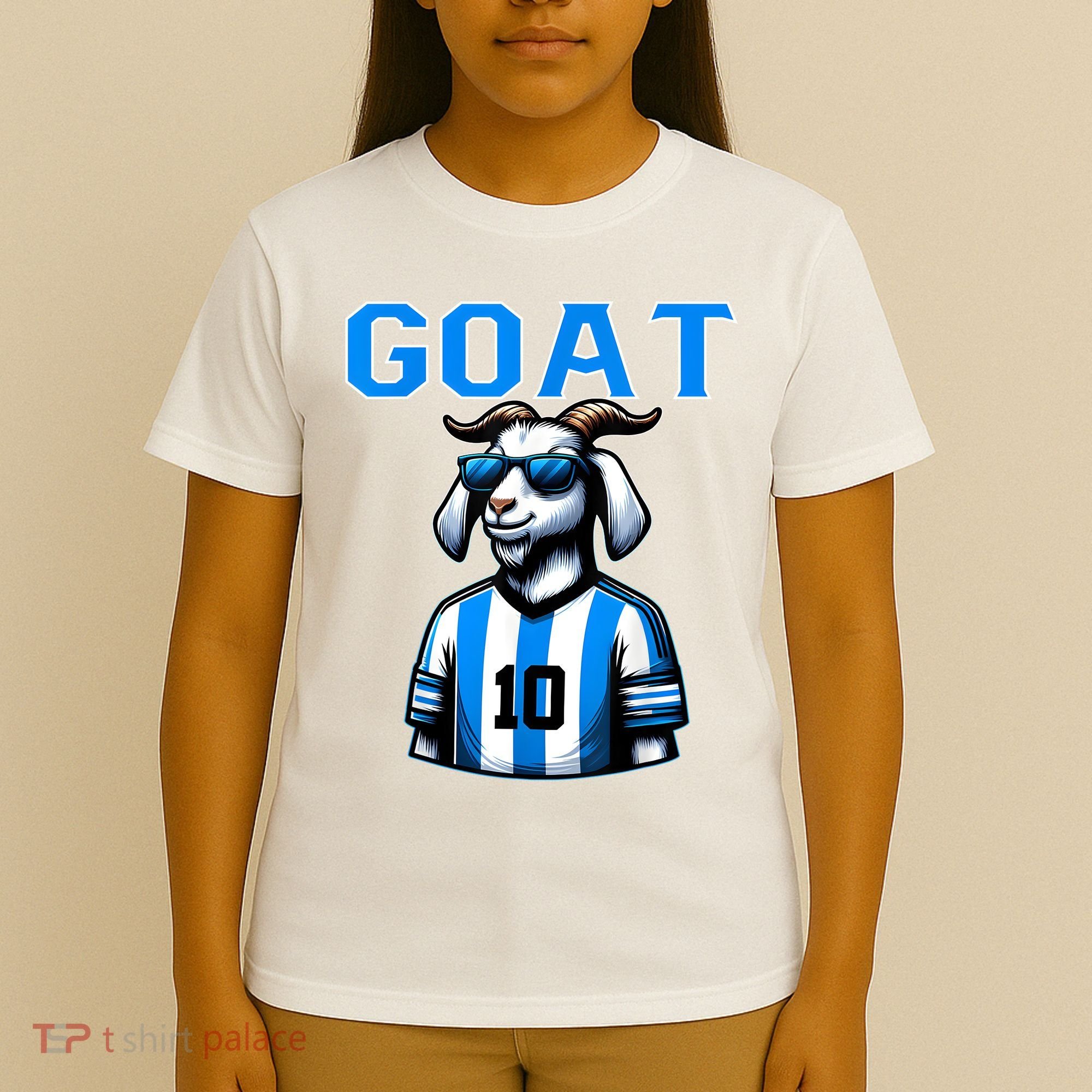 Goat 10 Funny Soccer T-Shirt