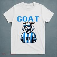 Goat 10 Funny Soccer T-Shirt thumb 5