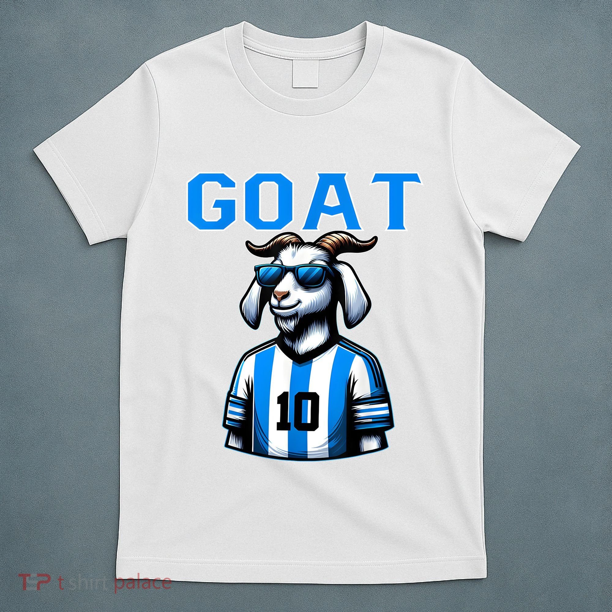 Goat 10 Funny Soccer T-Shirt