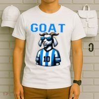 Goat 10 Funny Soccer T-Shirt thumb 6