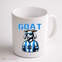 Goat 10 Funny Soccer Coffee Mug thumb 1