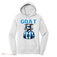 Goat 10 Funny Soccer Women's Hoodie thumb 0