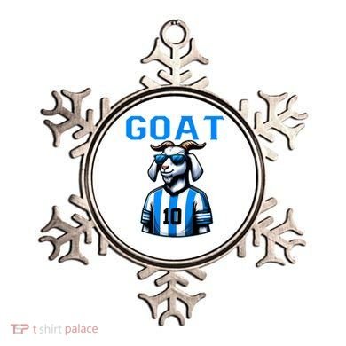 Goat 10 Funny Soccer Ornament