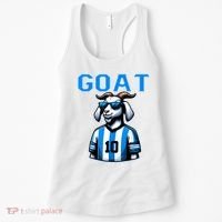 Goat 10 Funny Soccer Women's Tank Top thumb 0