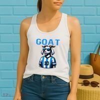 Goat 10 Funny Soccer Women's Tank Top thumb 2