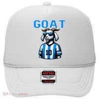 Goat 10 Funny Soccer Hat thumb 0