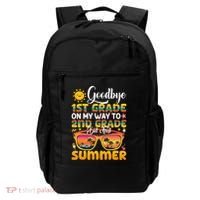 Goodbye 1st Grade Graduation To 2nd Grade Hello Summer Gift Backpack thumb 0