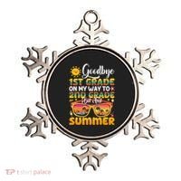 Goodbye 1st Grade Graduation To 2nd Grade Hello Summer Gift Ornament thumb 0
