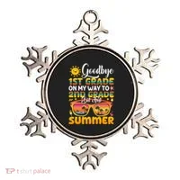Goodbye 1st Grade Graduation To 2nd Grade Hello Summer Gift Ornament thumb 0